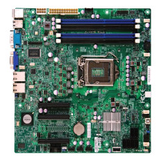 Supermicro MBD-X9SCL+-F | Socket LGA-1155 Intel C202 Chipset microATX System Board (Motherboard) Supports Xeon E3-1200/Core i3/Pentium Series DDR3 4x DIMM