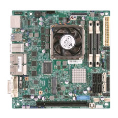 Supermicro MBD-X9SPV-M4-3QE | X9SPV-M4-3QE Socket FCBGA1023 Intel QM77 Chipset Mini-ITX System Board (Motherboard) Supports Core i7-3612QE DDR3 2x DIMM