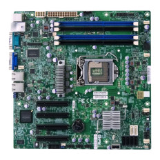 Supermicro X9SCM-IIF-B | Socket LGA1155 Intel C204 PCH Chipset Micro-ATX System Board (Motherboard) Supports Xeon E3-1200/Core i3/Pentium/Celeron DDR3 4x DIMM