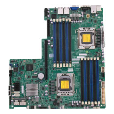 Supermicro MBD-X9DBU-3F | Socket LGA1356 Intel C602 Chipset Proprietary UIO System Board (Motherboard) Supports 2x Xeon E5-2400/E5-2400 v2 Series DDR3 12x DIMM