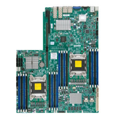 Supermicro X9DRW | Dual Socket LGA2011 Intel C606 DDR3 SATA3 2GBe Proprietary Wio Server Motherboard