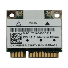 Dell 0U608F | 802.11 a/b/g/n PCI Express Half-Height Mini WLAN Card
