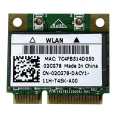 Dell 2CG78 | 2.4GHz IEEE 802.11b/g/n Mini PCI Express Wireless Network Card for Inspiron 1121