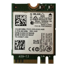 Dell 81WMJ | Dual Band 2.4GHz / 5GHz 802.11ac/a/b/g/n 2x2 Wi-Fi PCI Express Bluetooth 4.0 Wireless M.2 WLAN Card for Latitude E7440