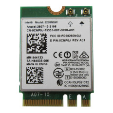 Dell CNP0J | Intel 8260 802.11ac/a/b/g/n Dual Band WLAN WiFi Bluetooth Card