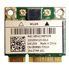 Dell DW1504 | 1504 WiFi 802.11b/g/n Half-height Mini PCI Express Wireless Card