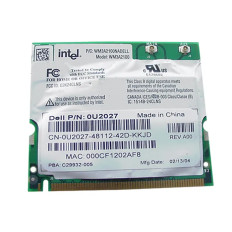Dell U2027 | 802.11b PCI-Express Mini Wireless G Network Card for Inspiron 300M