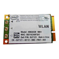 Dell UT121-06 | WLAN Mini-PCI Intel Pro 4965AGN Wireless-N Wi-Fi