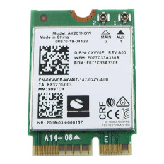 Dell XVV0P | AX201NGW WiFi 802.11ax/Bluetooth 5.1 M.2 Wireless WLAN Card