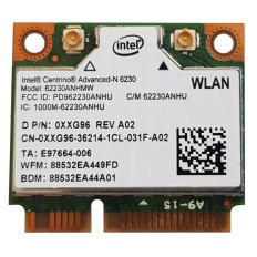 Dell XXG96 | Centrino Advanced-N 6230 IEEE 802.11a/b/g/n 5GHz 300Mbit/s Half-Mini PCI-Express Wireless Bluetooth Network Card