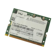 Dell 0W9764 | Intel 54Mbps 802.11b/g Mini PCI Wireless WLAN Card