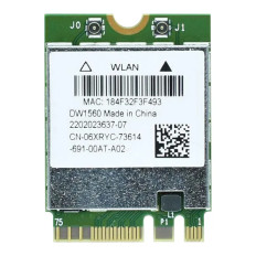 Dell 06XRYC | IEEE 802.11ac/b/g/n AC 867Mb/s Bluetooth 4.0 Mini-PCI WiFi WLAN Card