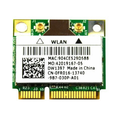 Dell FR016 | 802.11b/g/n Mini PCI-Express Half-Height Wi-Fi Card