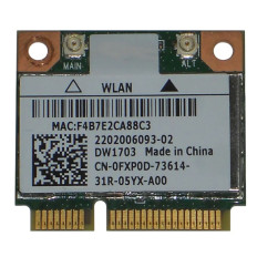 Dell FXP0D | Inspiron 3521 Wireless Wlan 802.11n Card Mini PCi-e H