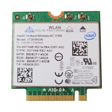 Dell GTX48 | Tri-band Wireless-ac 17265 M.2 Wigig 802.11ad Wifi Card