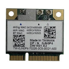 Dell JN0P4 | WiFi Card DW1601 Mini PCI-E 802.11a/b/g/n Bluetooth for Latitude E7440