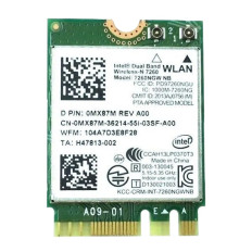 Dell MX87M | Intel Dual-Band Wireless-n 7260 Half Height Mini Card