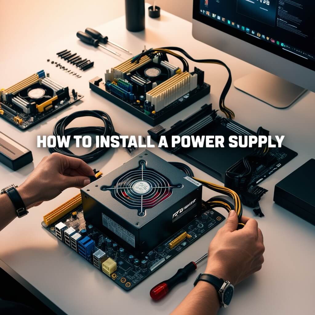 How to Install a Power Supply into Your PC: A Step-by-Step Guide!
