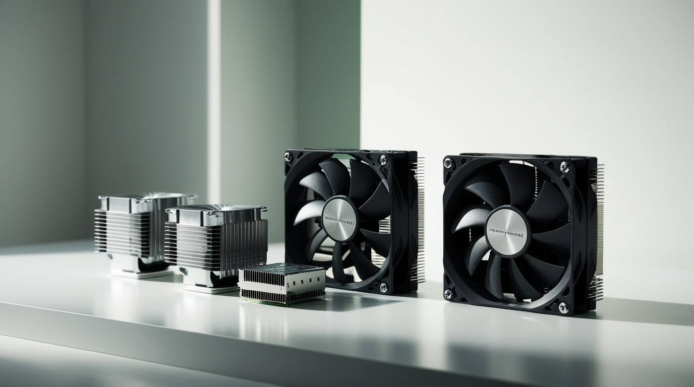 Refurbished CPU Fans and Heatsinks Cool and Pristine, Keep Your PC Lean and Green!