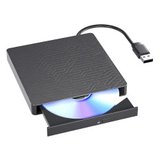 Dell RKR9T | External USB DVD-RW Optical Drive with Cable