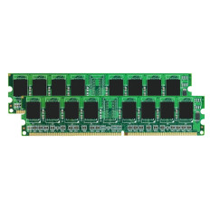 Crucial CT440333 | 1GB Kit (2 X 512MB) DDR-400MHz PC3200 non-ECC Unbuffered CL3 184-Pin DIMM Memory