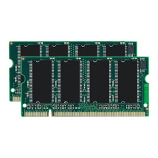 HP 370809-001N | 1GB Kit (2 X 512MB) DDR-333MHz PC2700 non-ECC Unbuffered CL2 200-Pin SO-DIMM 2.5V Memory