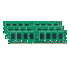 HP 500668-3GB | 3GB Kit (3 X 1GB) DDR3-1333MHz PC3-10600 ECC Unbuffered CL9 240-Pin DIMM Single Rank Memory