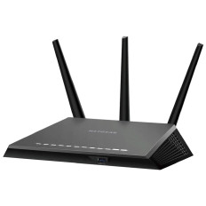 Netgear R7000100PAS | R7000 Nighthawk AC1900 Dual Band Gigabit Smart 4-Ports Wi-Fi Router