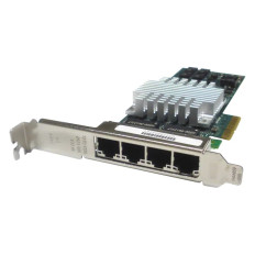 Intel EXP19404PTG2L20 | PRO/1000 PT 4 x Ports 1Gb/s 1000Base-T PCI Express x4 Low-Profile Server Network Adapter Card