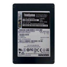 Lenovo 4XB7A10156 | 3.2TB Triple-Level Cell SATA 6Gb/s Hot Swappable 2.5-Inch Solid State Drive for ThinkSystem 5200