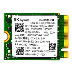 Dell WYTPM | 512GB Triple-Level Cell PCI Express NVMe 3.0 x4 Solid State Drive