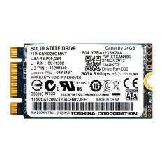 Lenovo 04Y2197-06 | 24GB MLC SATA 6Gb/s M.2 2242 Internal Solid State Drive for ThinkPad T440s