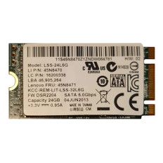Lenovo 45N8471 | 24GB Multi-Level Cell SATA 6Gb/s M.2 2242 Solid State Drive for ThinkPad S531