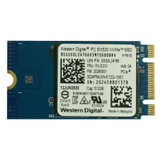Western Digital SDAPMUW-512G-1001 | PC SN520 Series 512GB TLC PCI Express 3.0 x2 NVMe M.2 2242 Internal Solid State Drive