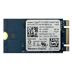 Western Digital SDAPMUW-512G-1101 | PC SN520 Series 512GB TLC PCI Express 3.0 x2 NVMe M.2 2242 Internal Solid State Drive