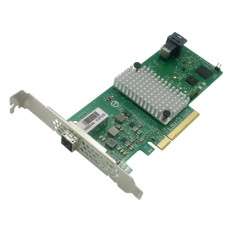 LSI Logic 9300-4I4E | 4-Ports SAS 12Gb/s Fibre Channel PCI Express 3.0 X8 Low Profile RAID Controller Card