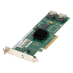 LSI Logic SAS3081E-R | 8-Ports SAS/SATA 3Gb/s PCI Express 2.0 x 8 Low Profile Controller Card