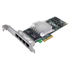 HP 436431-001 | Quad-Ports RJ-45 1Gb/s 10Base-T/100Base-TX/1000Base-T Gigabit Ethernet PCI Express x4 Low Profile Server Network Adapter