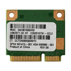 HP 691415-001 | Ralink RT5390R 802.11bg/n PCIe Half Mini Wifi Network Card for Laptop