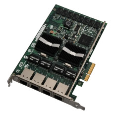 Intel D47316003 | Pro 1000/PT 4 x Ports RJ-45 1Gb/s 10/100/1000Base-T Gigabit Ethernet PCI Express x4 Server Network Adapter