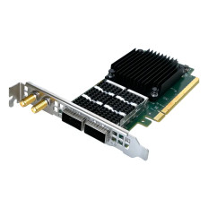 NVIDIA Mellanox MCX623106PN-CDAT | ConnectX-6 Dx EN Dual Port 100Gb/s QSFP56 PCI Express 4.0 x16 Tall Bracket Network Adapter Card
