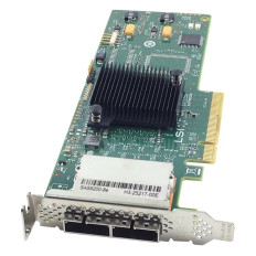 LSI Logic SAS9200-8E | SAS 9200-8e 8-Port SAS 6Gb/s / SATA 6Gb/s PCI Express 2.0 x8 HBA Controller Card