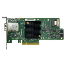 LSI Logic SAS9207-4I4E | Logic 8-Port 6Gbps PCIe 3.0 SAS / SATA Host Bus Adapter