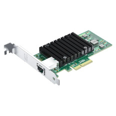 Intel X550-T1-DELL | 1-Port 10Gb X550-T1 Converged 10 Gigabit PCI Express 3.0 x4 Network Card for Dell Compatible