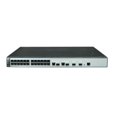 Huawei 98010637 | S5720 24-Ports Gigabit Ethernet PoE+ with 2x GbE SFP Ports 370W PoE Network Switch