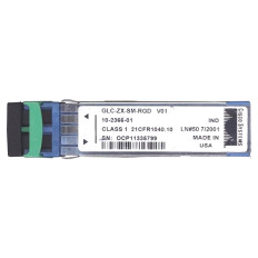 Cisco 10-2366-01 | 1000Base-ZX SFP Single-mode Fibre 80km 1550nm Industrial DOM Duplex LC Connector Transceiver Module