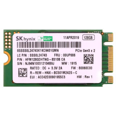 Lenovo 00UP686 | 128GB PCI Express Gen3 NVMe M.2 2242 Internal Solid State Drive