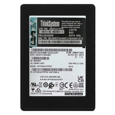 Lenovo 02JG535 | 3.84TB SATA 6Gb/s Entry Hot Swap 2.5-inch Solid State Drive for ThinkSystem