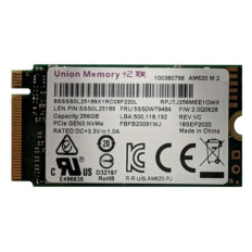 Lenovo 5SS0W79484 | 256GB TLC PCI Express 3.0 x2 NVMe M.2 2242 Internal Solid State Drive