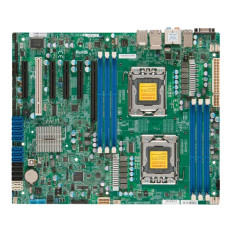 Supermicro MBD-X9DAL-3-O | X9DAL-3 Socket LGA1356 Intel C606 Chipset ATX System Board (Motherboard) Supports 2x Xeon E5-2400 v2 Series DDR3 6x DIMM